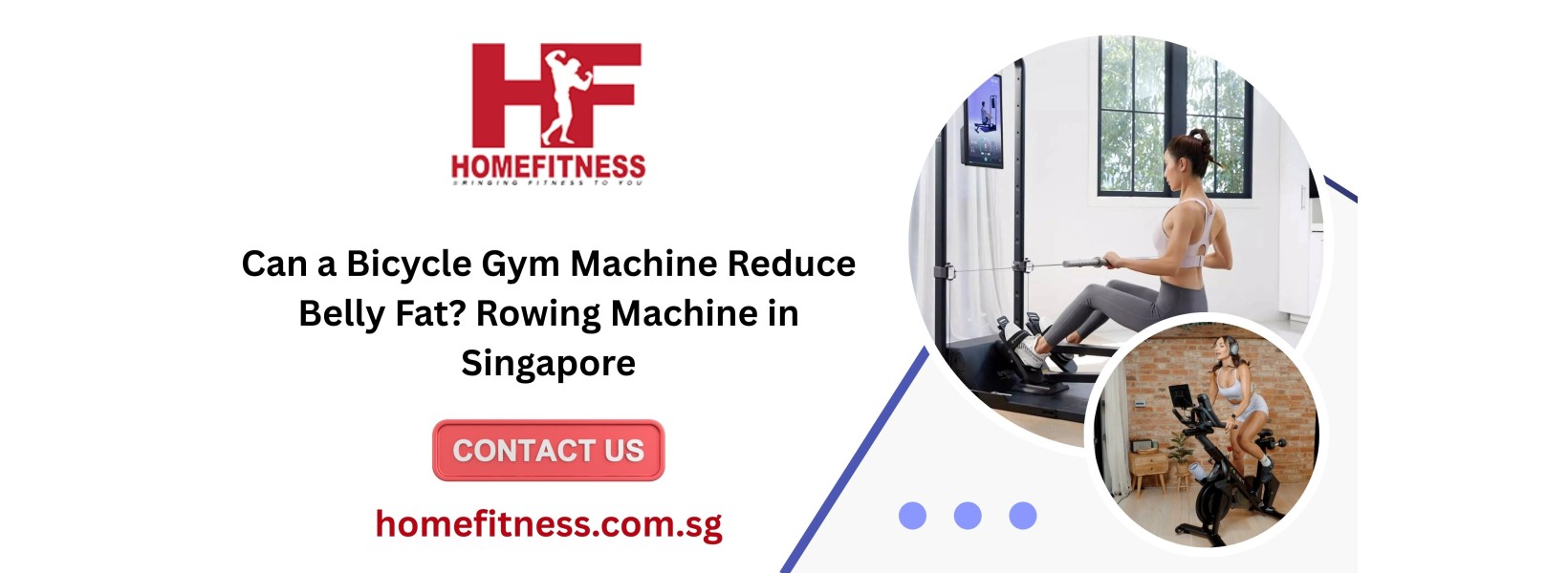 Can a Bicycle Gym Machine Reduce Belly Fat? Rowing Machine in Singapore