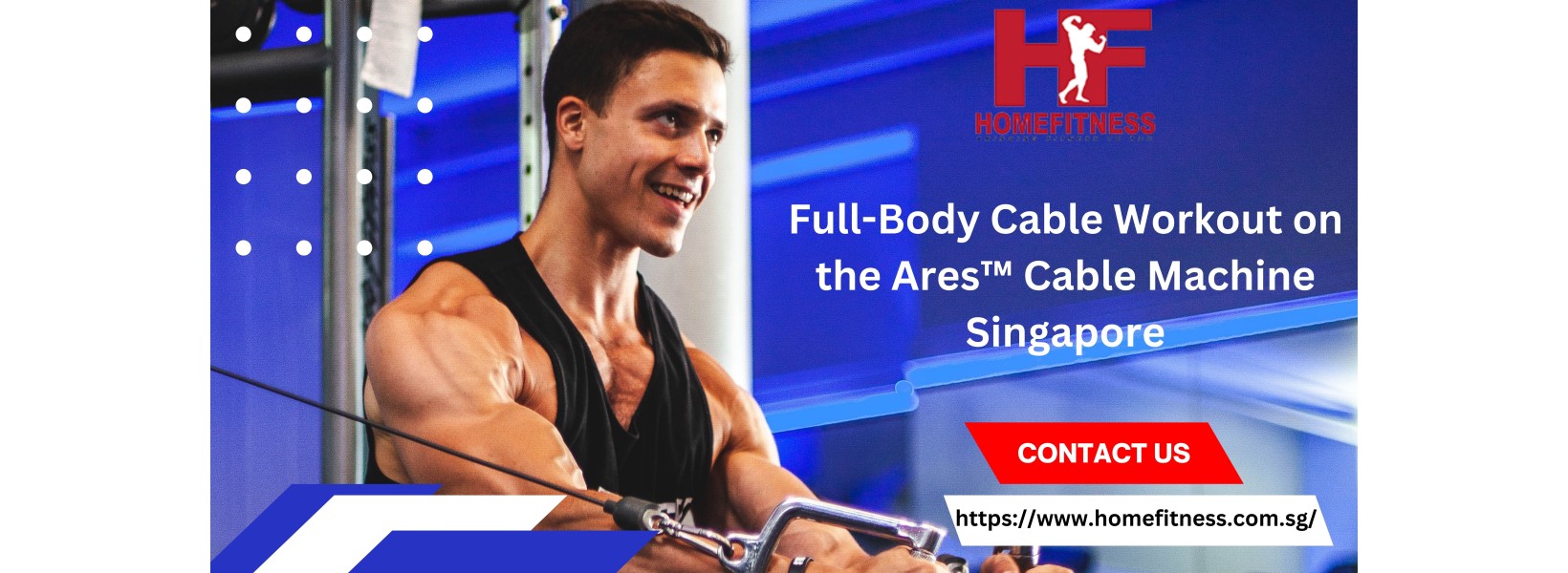Full-Body Cable Workout on the Ares™ Cable Machine Singapore