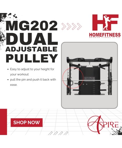 Aspire Strength MG202 Multi-functional Trainer (Black)
