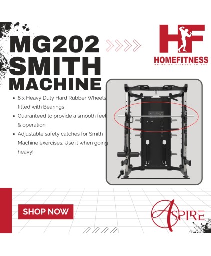 Aspire Strength MG202 Multi-functional Trainer (Black)