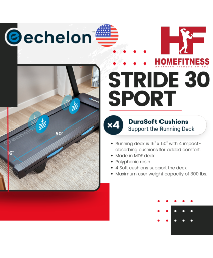 Echelon Stride 30 Sport Treadmill