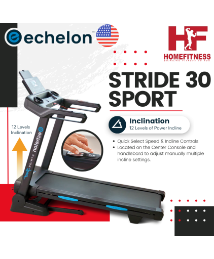 Echelon Stride 30 Sport Treadmill