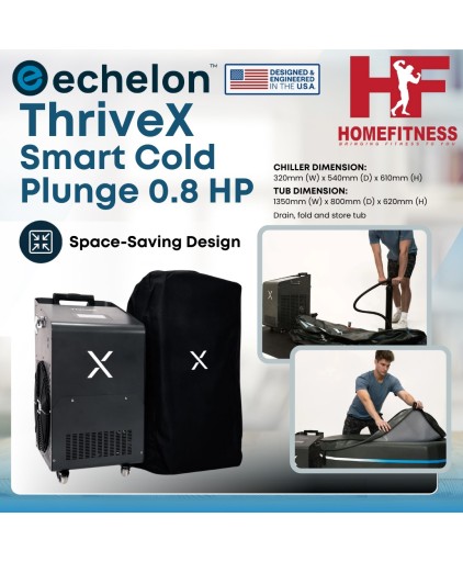Echelon ThriveX Smart Cold Plunge (0.8 HP)