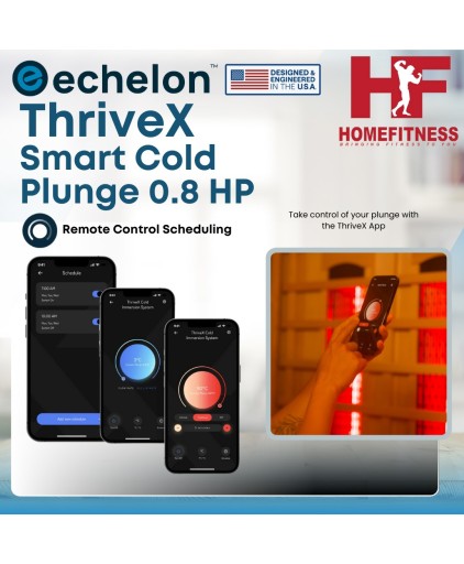 Echelon ThriveX Smart Cold Plunge (0.8 HP)