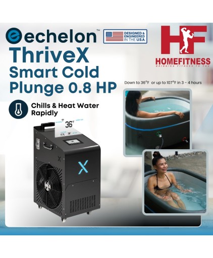 Echelon ThriveX Smart Cold Plunge (0.8 HP)