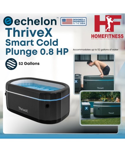 Echelon ThriveX Smart Cold Plunge (0.8 HP)