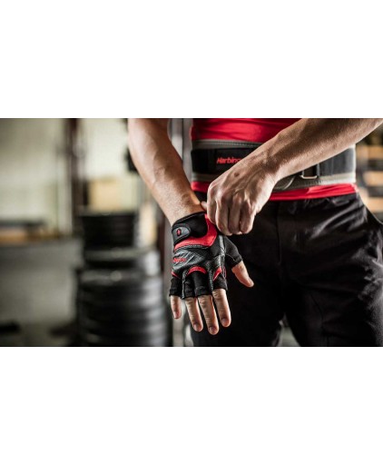 Harbinger Flexfit Gloves Red/Black