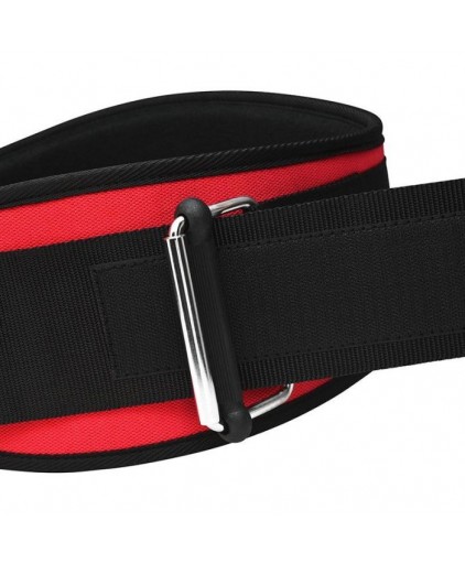 RDX X3 Weightlifting Neoprene Gym Belt in Red
