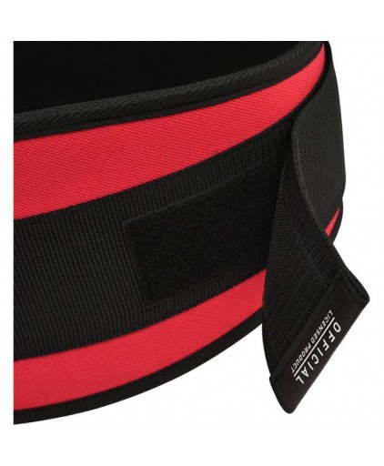 RDX X3 Weightlifting Neoprene Gym Belt in Red