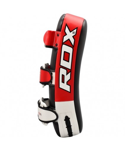 RDX T1 Leather X Curved Thai Pad (Red/White)