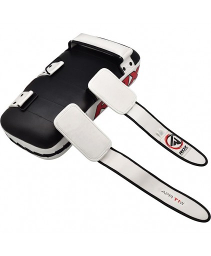 RDX T1 Leather X Curved Thai Pad (Red/White)