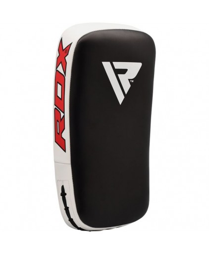 RDX T1 Leather X Curved Thai Pad (Red/White)