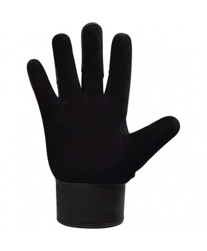 RDX F41 Full Finger Gym Gloves in Red