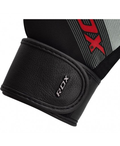 RDX F41 Full Finger Gym Gloves in Red