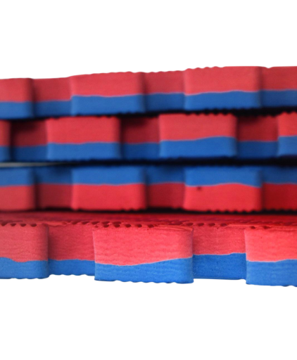 [2 PCS] Eva Interlocking Floor Mat (Pink/Blue) 50cm x 50cm x 25mm
